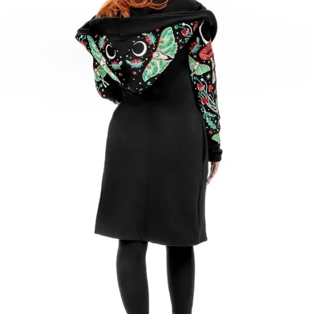 Restyle Witchy Cottagecore Hoodie Autumnal Equinox Gothic Oversized Hoodie XL - Picture 6 of 7